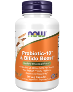 NOW Foods Probiotic-10™ & Bifido Boost™ - 90 Veg Capsules