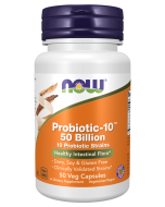 NOW Foods Probiotic-10™ 50 Billion - 50 Veg Capsules