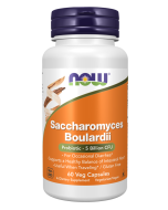 NOW Foods Saccharomyces Boulardii - 60 Veg Capsules