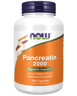 NOW Foods Pancreatin 2000 - 250 Capsules