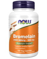 NOW Foods Bromelain 500 mg - 120 Veg Capsules