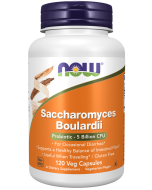 NOW Foods Saccharomyces Boulardii - 120 Veg Capsules