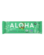 Aloha Chocolate Mint Protein Bar - Front view