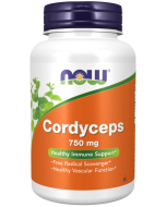 NOW Foods Cordyceps 750 mg - 90 Veg Capsules