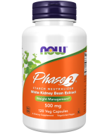 NOW Foods Phase 2 500 mg - 120 Veg Capsules