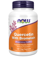 NOW Foods Quercetin with Bromelain - 120 Veg Capsules