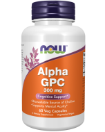 NOW Foods Alpha GPC 300 mg - 60 Veg Capsules