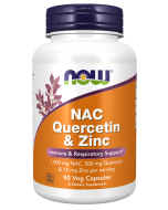 NOW Foods NAC Quercetin & Zinc - 90 Veg Capsules