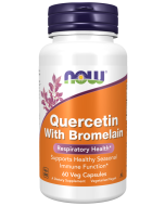 NOW Foods Quercetin with Bromelain - 60 Veg Capsules