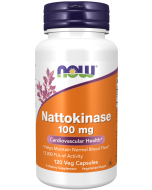 NOW Foods Nattokinase 100 mg - 120 Veg Capsules