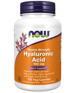 Hyaluronic Acid, Double Strength 100 mg - 120 Veg Capsules