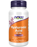 NOW Foods Hyaluronic Acid 50 mg - 60 Veg Capsules