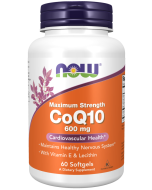 NOW Foods CoQ10 600 mg - 60 Softgels