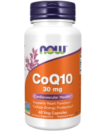 NOW Foods CoQ10 30 mg - 60 Veg Capsules