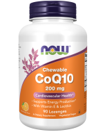 NOW Foods CoQ10 200 mg - 90 Lozenges