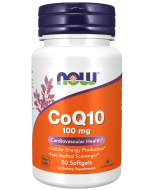 NOW Foods CoQ10 100 mg - 50 Softgels