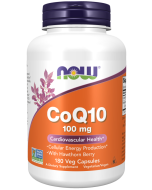 NOW Foods CoQ10 100 mg with Hawthorn Berry - 180 Veg Capsules