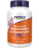 NOW Foods Glucosamine & Chondroitin Extra Strength - 60 Tablets