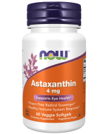 NOW Foods Astaxanthin 4 mg - 60 Veggie Softgels