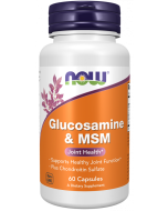 NOW Foods Glucosamine & MSM - 60 Veg Capsules