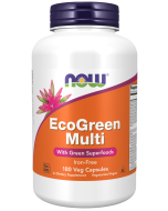 NOW Foods EcoGreen Multi Vitamin - 180 Veg Capsules