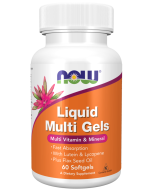 NOW Foods Liquid Multi Gels - 60 Softgels