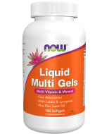 NOW Foods Liquid Multi Gels - 180 Softgels