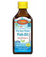 Carlson Kid's The Very Finest Fish Oil, Lemon, 6.7 fl. oz.