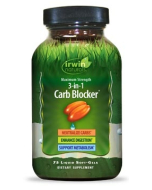 Irwin Naturals Maximum Strength 3-in-1 Carb Blocker, 75 Softgels