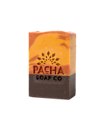 Pacha Soap Co. Campfire Cedarwood Bar Soap - Front view