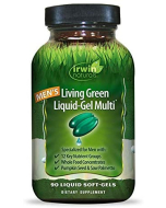 Irwin Naturals Men's Living Green Liquid Gel Multi-Vitamin, 90 Softgels