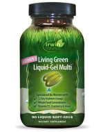 Irwin Naturals Women's Living Green Liquid Gel Multi-Vitamin, 90 Softgels