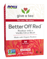 NOW Foods Better Off Red™ Rooibos Tea - 24 Tea Bags