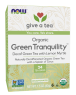 NOW Foods Green Tranquility™ Tea, Organic - 24 Tea Bags