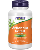 NOW Foods Artichoke Extract 450 mg - 90 Veg Capsules