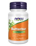 NOW Foods Butterbur - 60 Veg Capsules