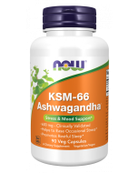 NOW Foods KSM-66 Ashwagandha® - 90 Veg Capsules