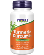 NOW Foods Turmeric Curcumin - 60 Veg Capsules