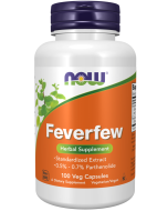 NOW Foods Feverfew - 100 Veg Capsules