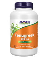 NOW Foods Fenugreek 500 mg - 250 Veg Capsules