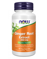 NOW Foods Ginger Root Extract 250 mg - 90 Veg Capsules