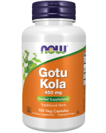 NOW Foods Gotu Kola 450 mg - 100 Veg Capsules