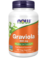 NOW Foods Graviola 500 mg - 100 Veg Capsules