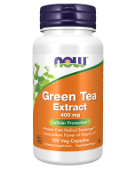 NOW Foods Green Tea Extract 400 mg - 100 Veg Capsules