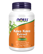 NOW Foods Kava Kava Extract 250 mg - 120 Veg Capsules