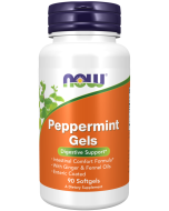 NOW Foods Peppermint Gels - 90 Softgels