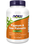 NOW Foods Pygeum & Saw Palmetto - 120 Softgels