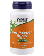 NOW Foods Saw Palmetto Extract 160 mg - 120 Softgels