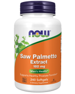 NOW Foods Saw Palmetto Extract 160 mg - 240 Softgels