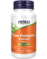 NOW Foods Saw Palmetto Extract 320 mg - 90 Veggie Softgels